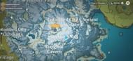 Location of the second shard on the map (Image via ZafrostPet, Youtube)